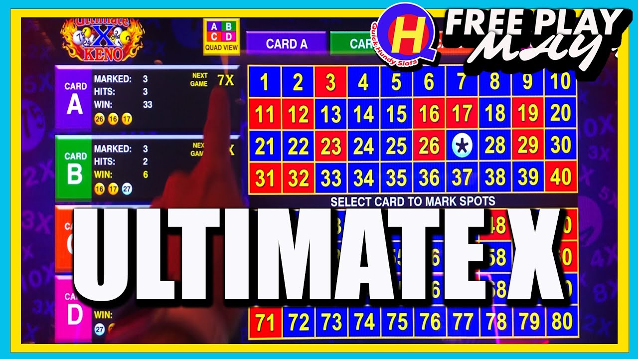 Let's Try an Ultimate X KENO Strategy #FreePlayMay