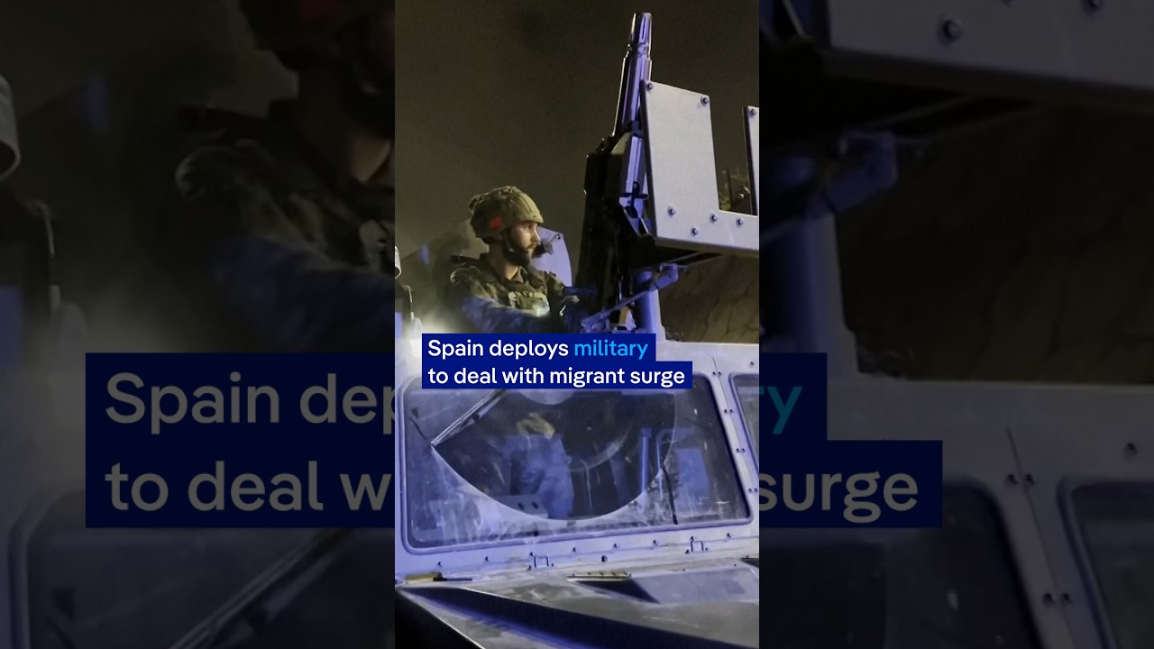 Spain deploys military to border in Ceuta | DW news