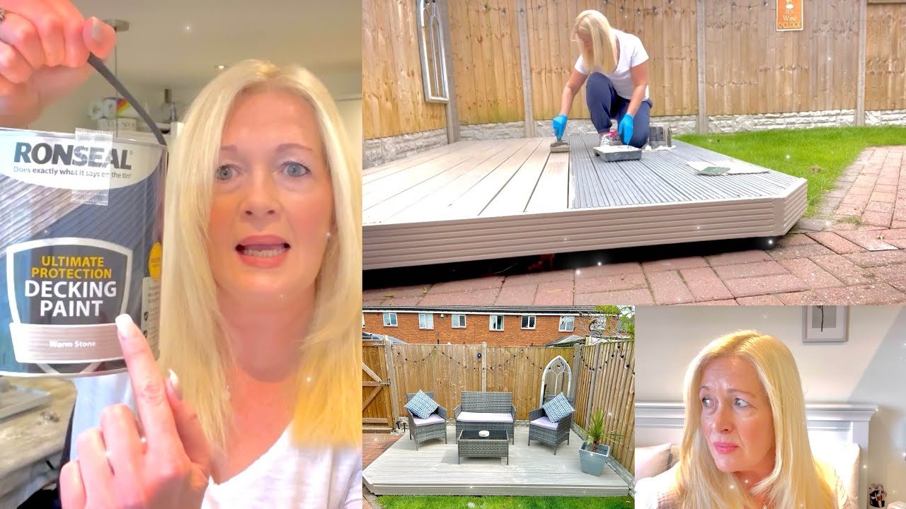 I Got It Right! Transforming The Garden Decking - Rice Hack & How Have I Gained So Much Weight!!