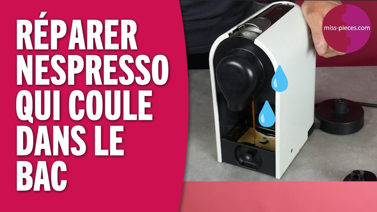 Nespresso leaking (inside) - How to replace the nozzle