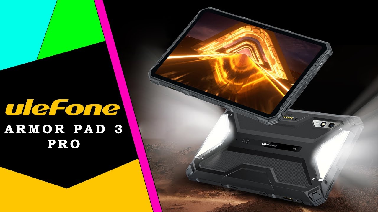 Ulefone Armor Pad 3 Pro 🦬 Pancerny tablet do zadań specjalnych / Recenzja 4K
