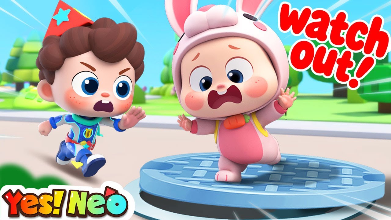 Let's Jump Safely | Safety Rescue Team | Safety Rules | Nursery Rhymes & Kids Songs | Yes! Neo