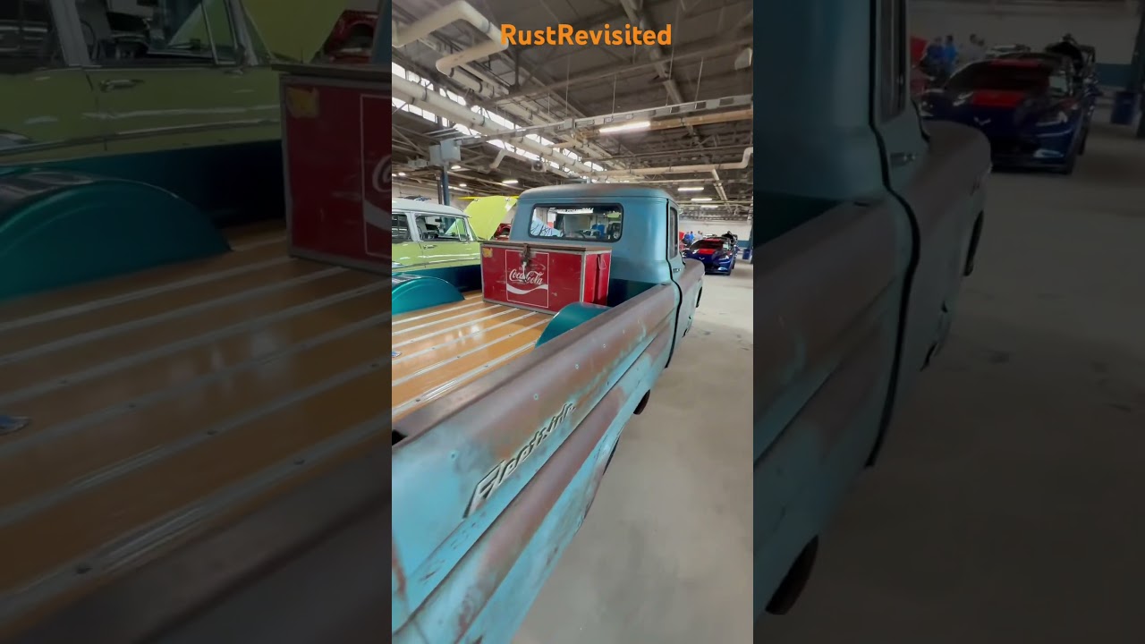 59 Chevy Fleetside Pickup Custom Truck #automobile  #classictrucks  #classiccars