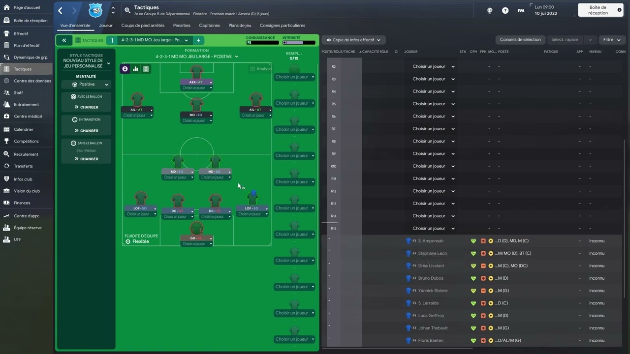 FM24 LLM Crozon - joueurs et tactique
