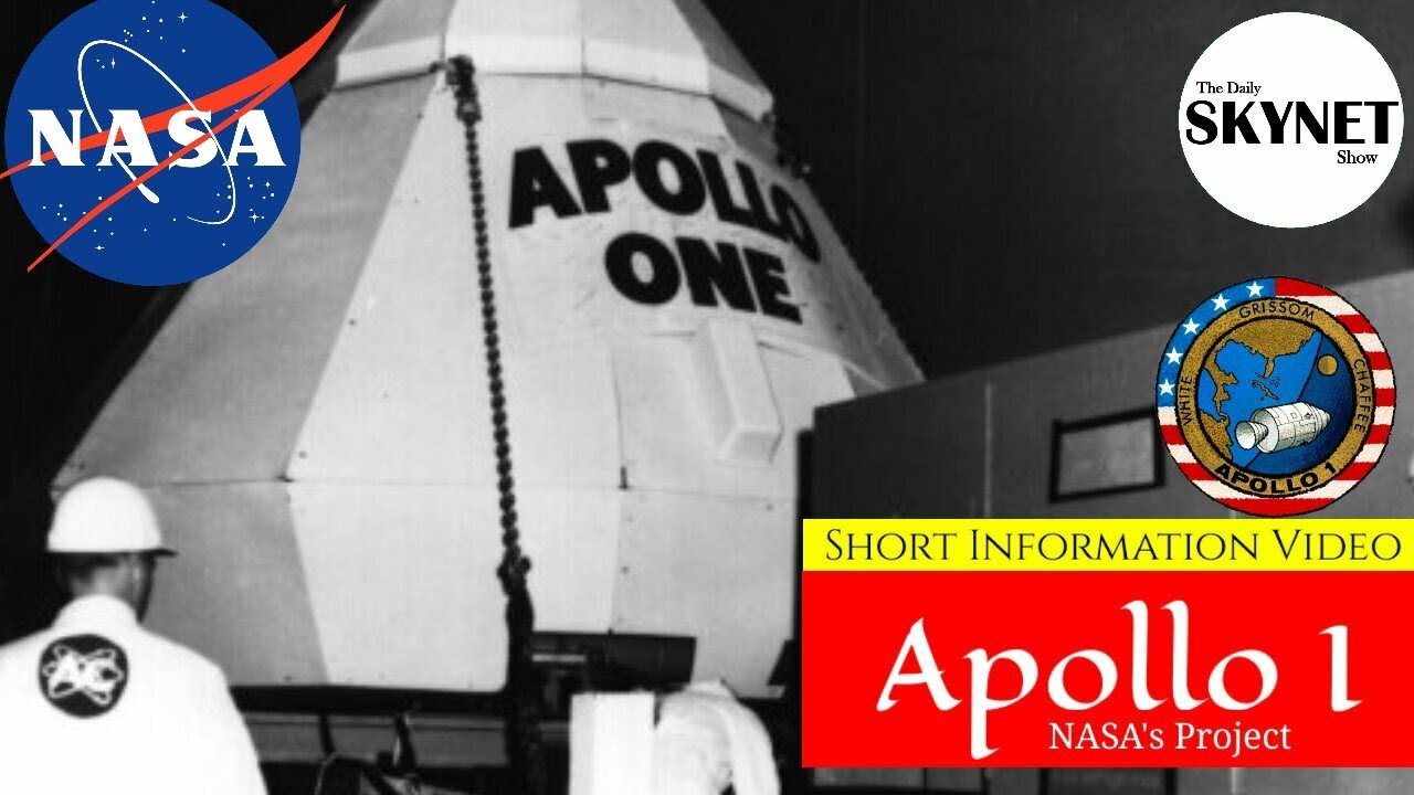 Apollo 1 NASA Project [Short Information Video] #NASA #ApolloMission #Moonlanding #Spacestudy