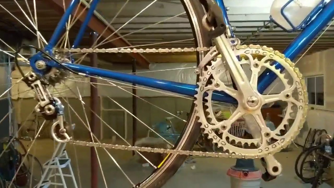 Bicycle Collection Part 1 and Mancave. (70s and 80s High end road bikes most in stunning condition!)
