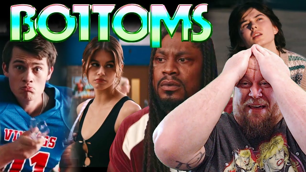 Bottoms (2023) REACTION - How is Jeff the best and worst character ever put to film. I kinda love it