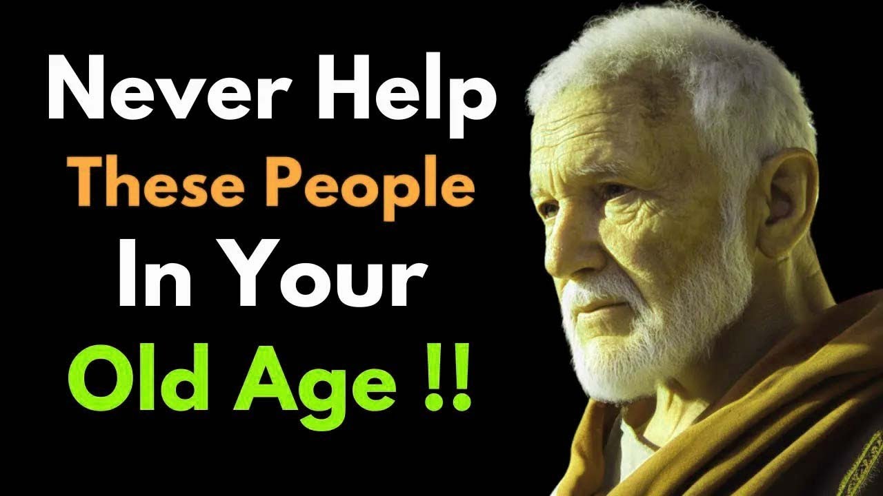 5 PEOPLE you MUST AVOID in OLD AGE _ STOIC PHILOSOPHY