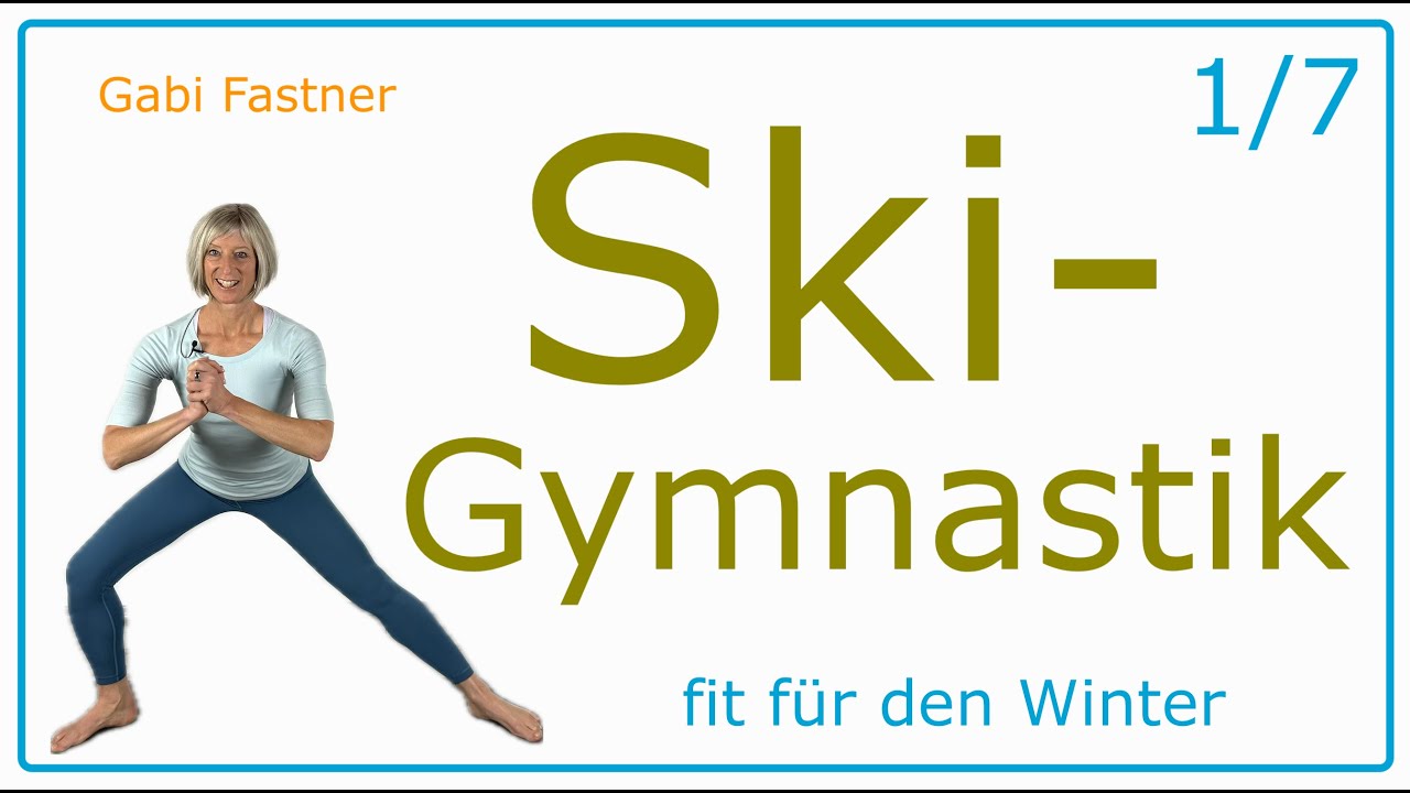 1/7⛄️27 min. Ski-Gymnastik | Stabilität, Kraft, Balance & Körpermitte | Winter-Workout, ohne Geräte