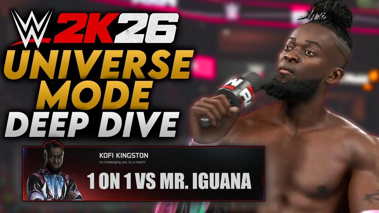 WWE 2K26 Universe Mode Deep Dive - Is This Finally an Upgrade?