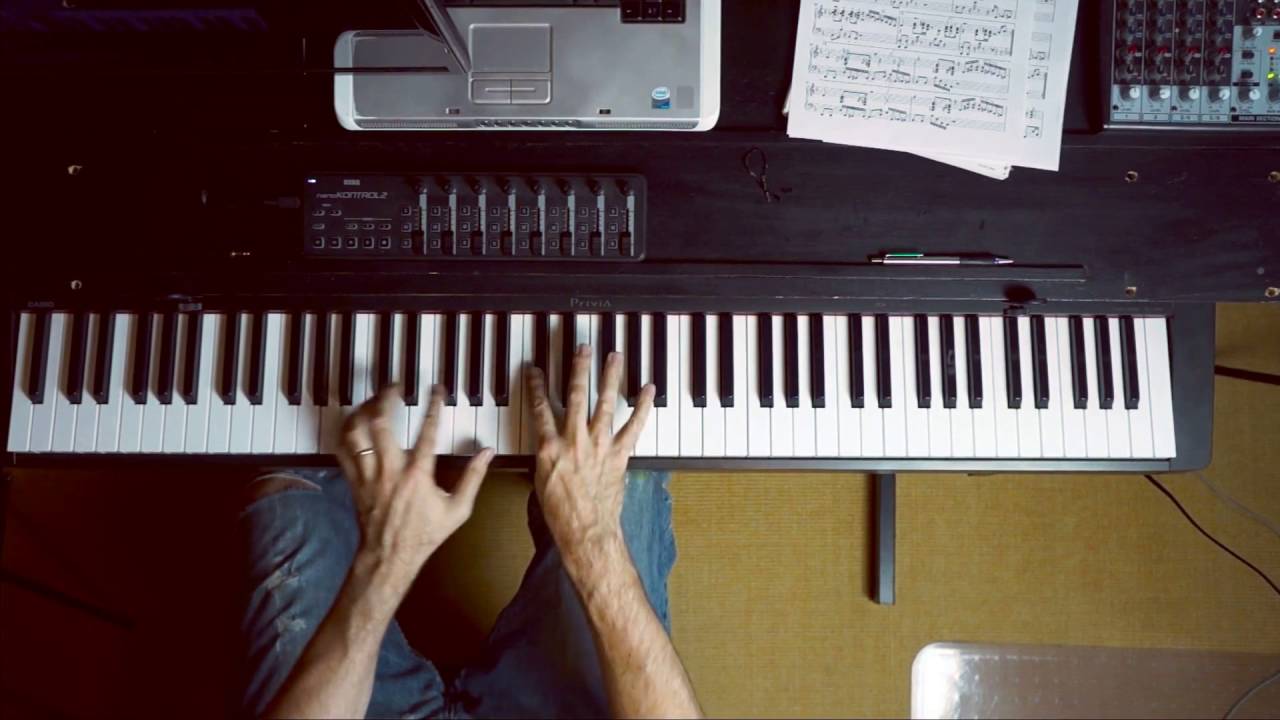 Blues Jazz Solo Piano Improv Groove (Camera Test)