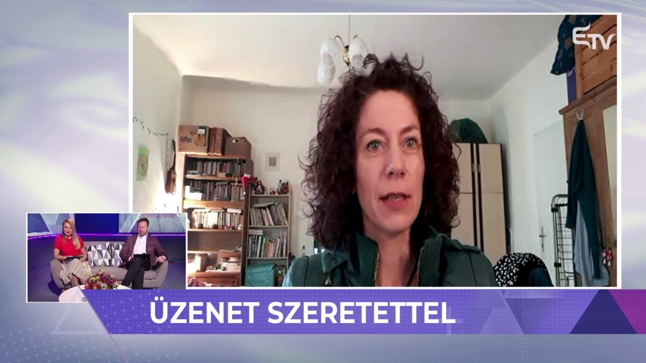 Takáts Eszter előadó az Üzenet szeretettel vendége