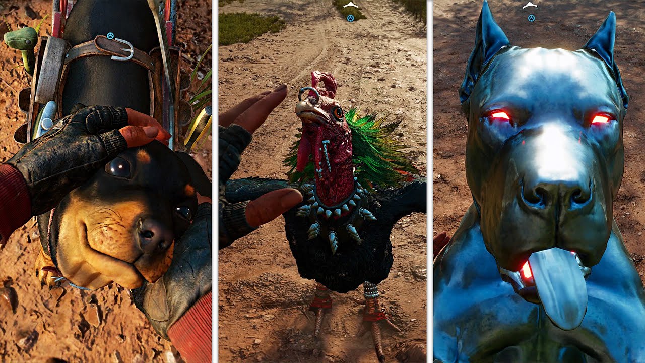 All AMIGOS & Petting Animations - Far Cry 6