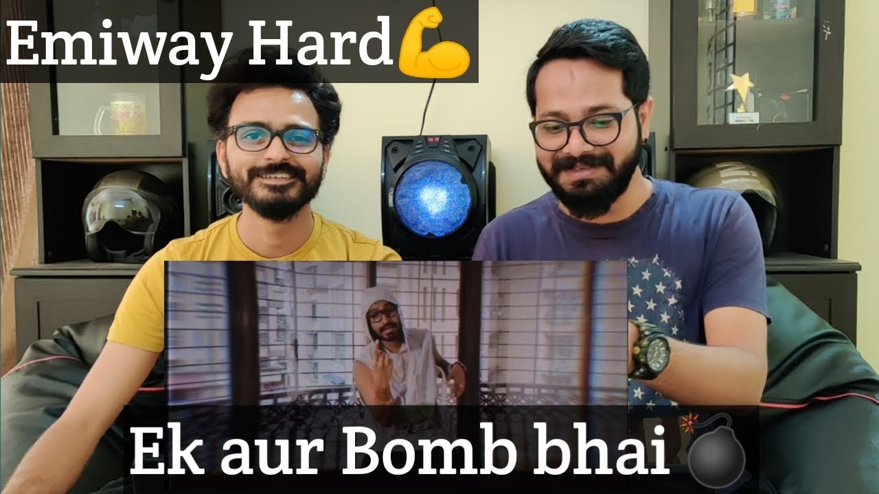 EMIWAY - HARD (PROD.HIPPY JACK) | MUSIC VIDEO Reaction | The Reaction Brothers