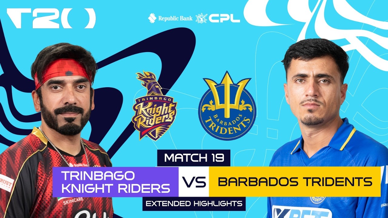 Extended Highlights | Trinbago Knight Riders vs Barbados Tridents | CPL 2026