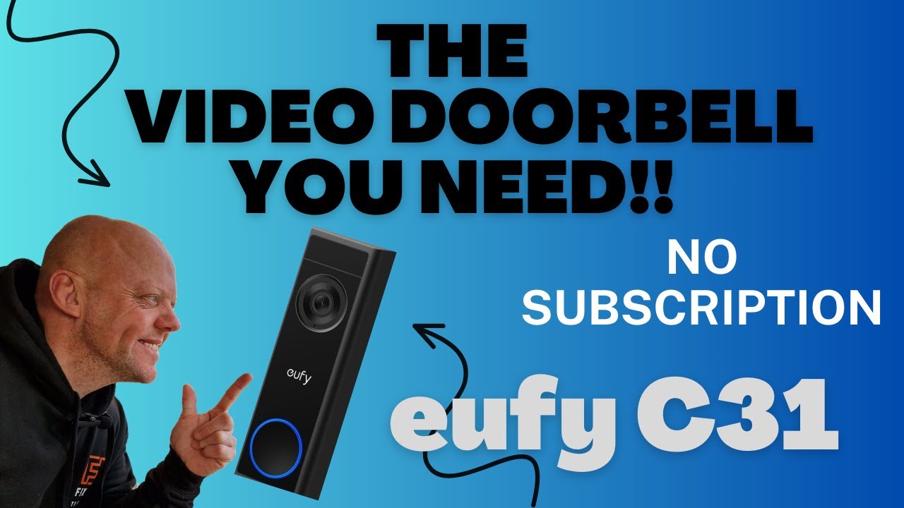 Unlock the Future: eufy C31 Video Doorbell, No Subscription Required!