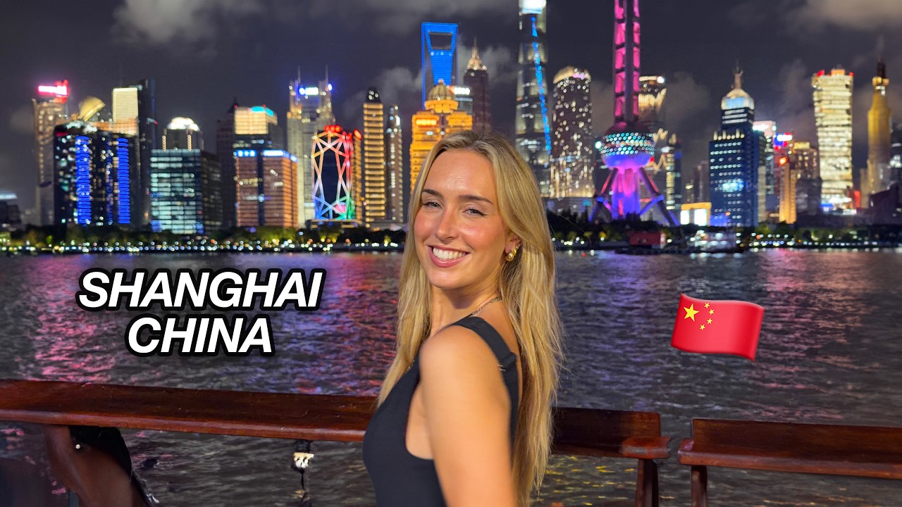 🇨🇳 ПОЕЗДКА В ШАНХАЙ, КИТАЙ