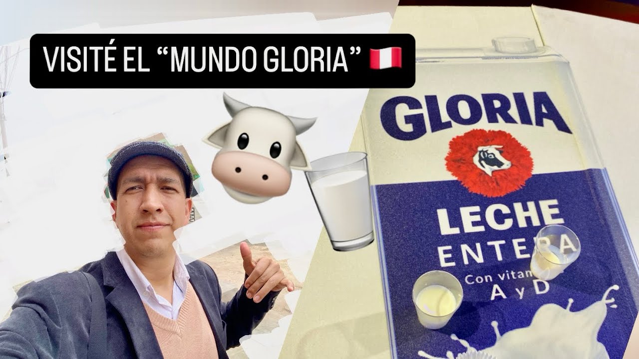 Así es el “MUNDO GLORIA” para saber cómo es el proceso de la #LECHE en #PERÚ ¿Vale la pena?