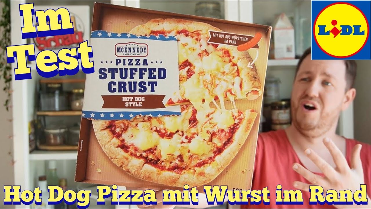 LiDL: MCENNEDY Stuffed Crust Pizza Hot Dog Style im Test