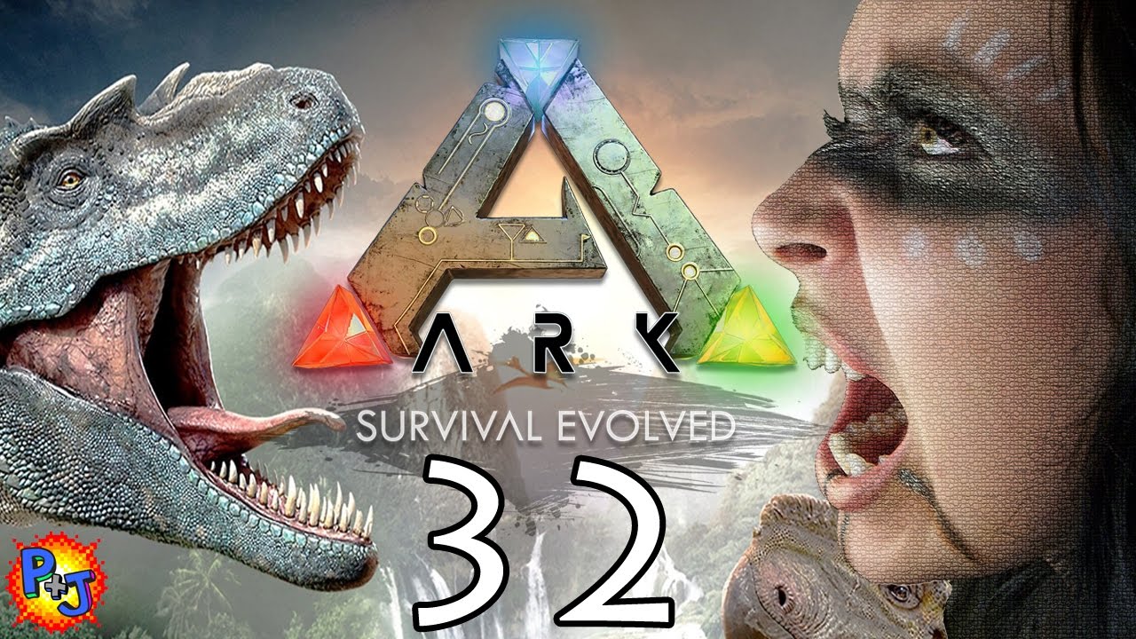 Let's Play ARK: Survival Evolved PS4 Split-screen | Co-op Multiplayer Gameplay Part 32 (P+J)