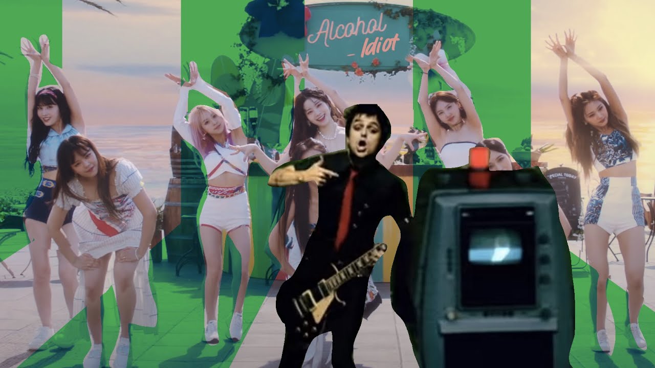 Alcohol Idiot (TWICE x Green Day) Mashup Remix Music Video