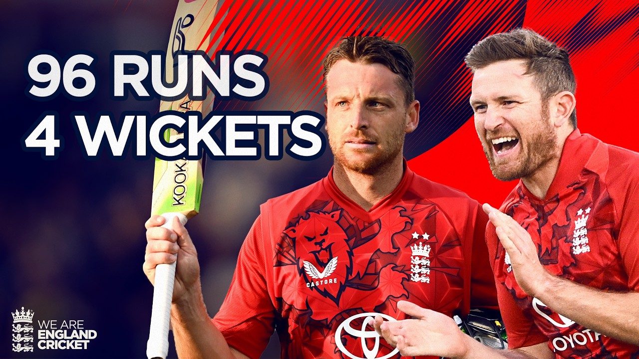 Buttler Fireworks & Dawson With Big Spin | England v West Indies