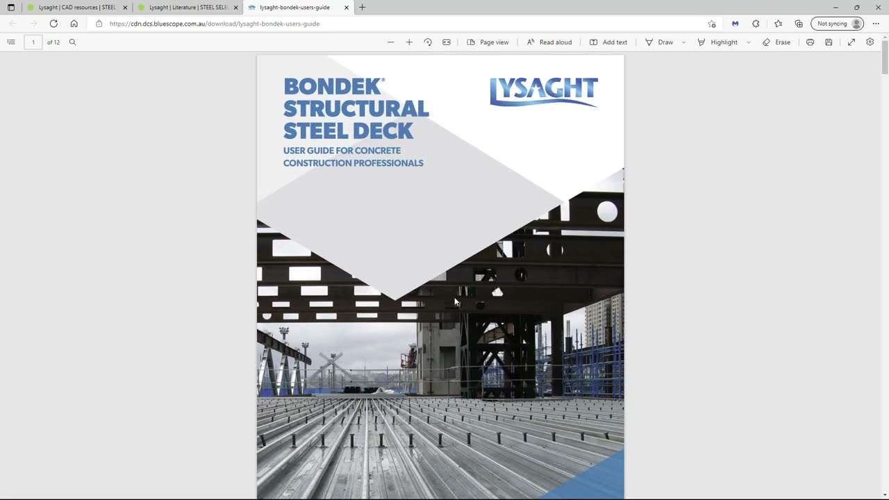Tekla Structures - Importing DWG Profiles into TEKLA