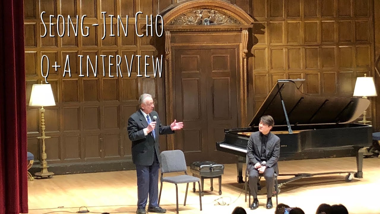 Pianist Seong-Jin Cho Interview @ Eastman School of Music