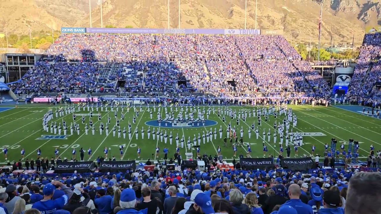 BYU Marching Band Pre-Game (BYU vs UTAH 2025)