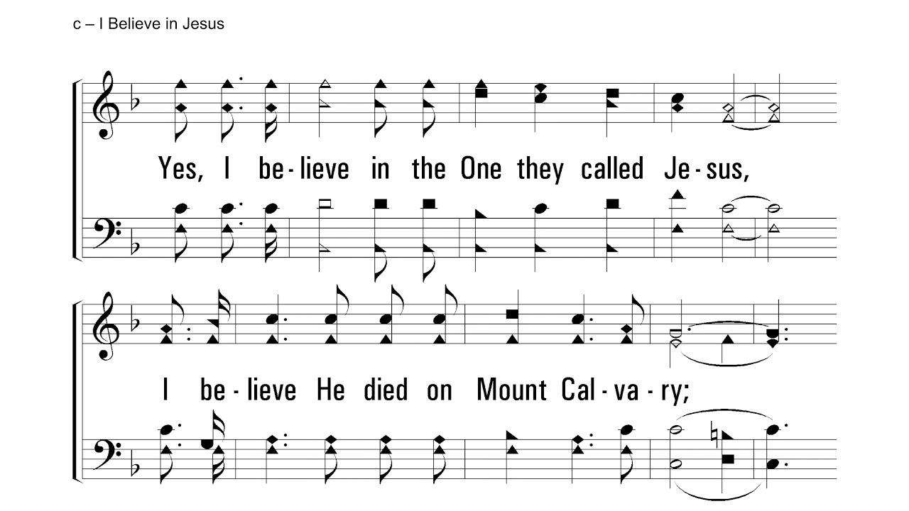 I Believe in Jesus