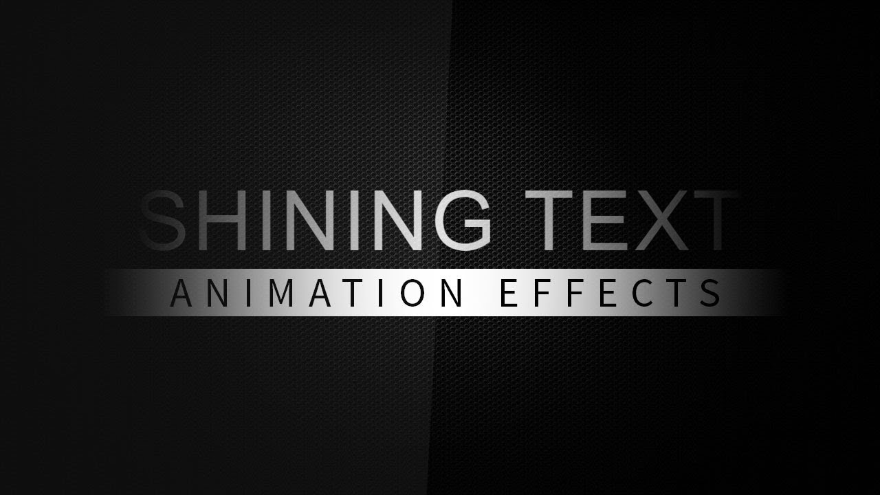 Shining Text Animation Effects | Html CSS tutorial