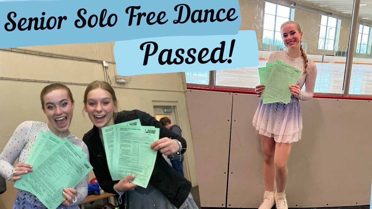 Senior Solo Free Dance... Passed!
