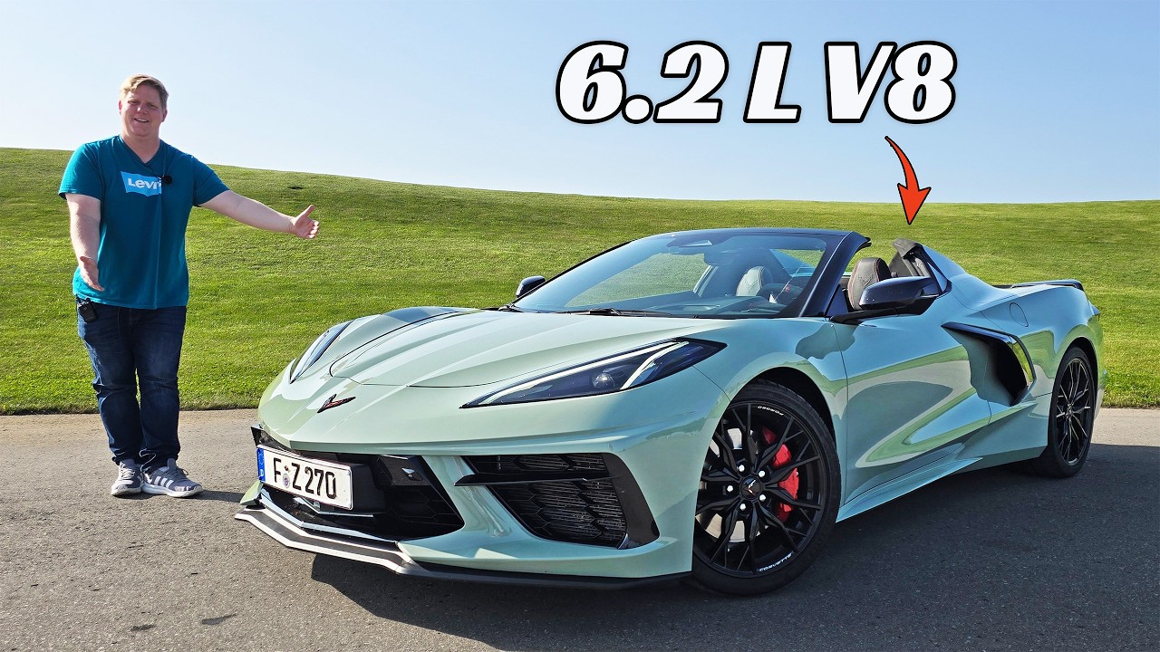 2025 Corvette C8 Cabriolet: Emotionen pur im 6.2L V8!