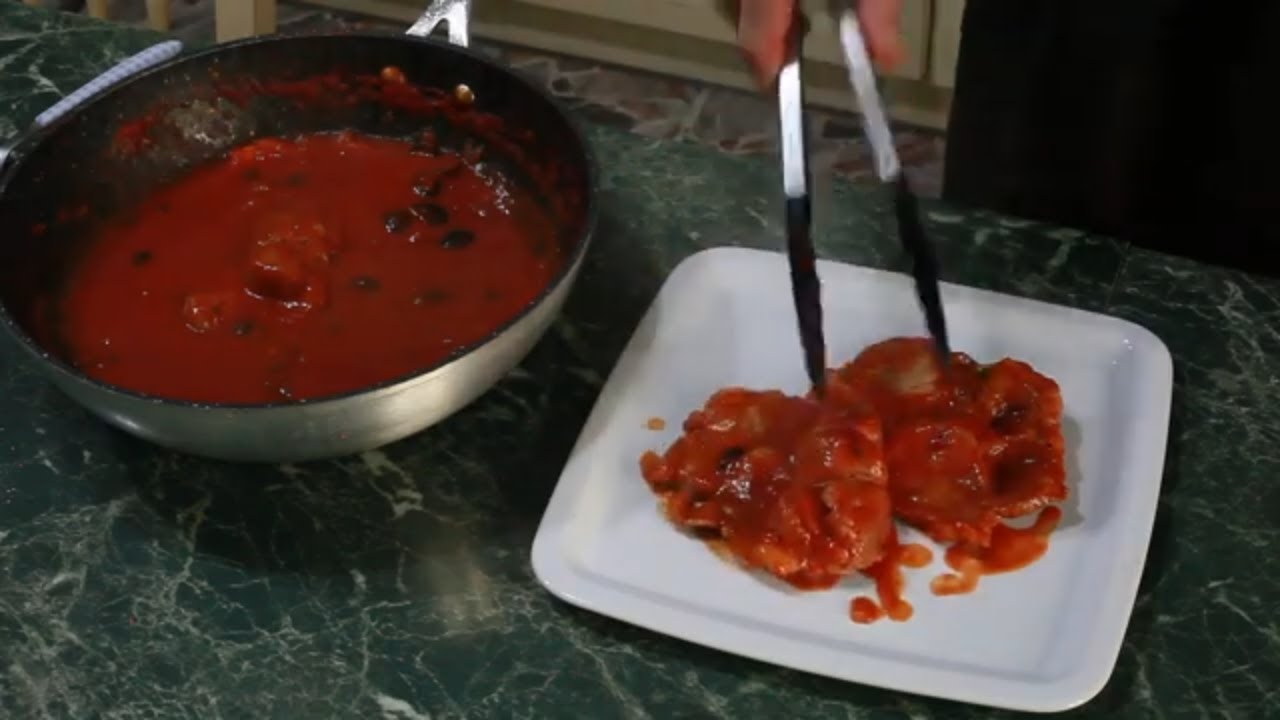 bistecche di coppa al sugo di olive