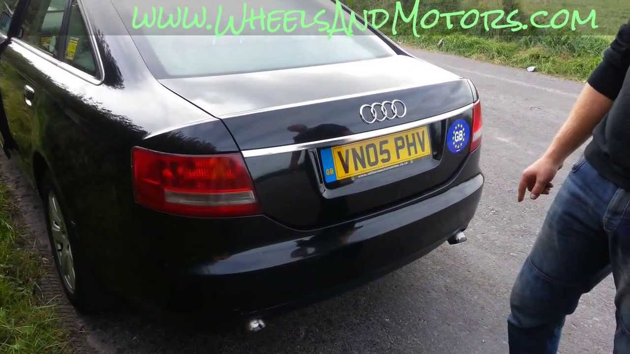 How to replace rear light bulb on Audi A6 (C6 4F)