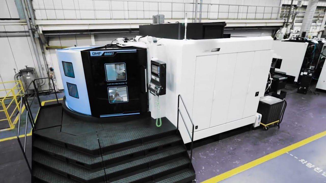 DHF 8000ST &ndash; 5-Axis with Turning