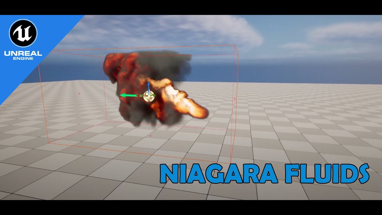 Cómo funcionan los NIAGARA FLUIDS en Unreal Engine 5 - Tutorial Español