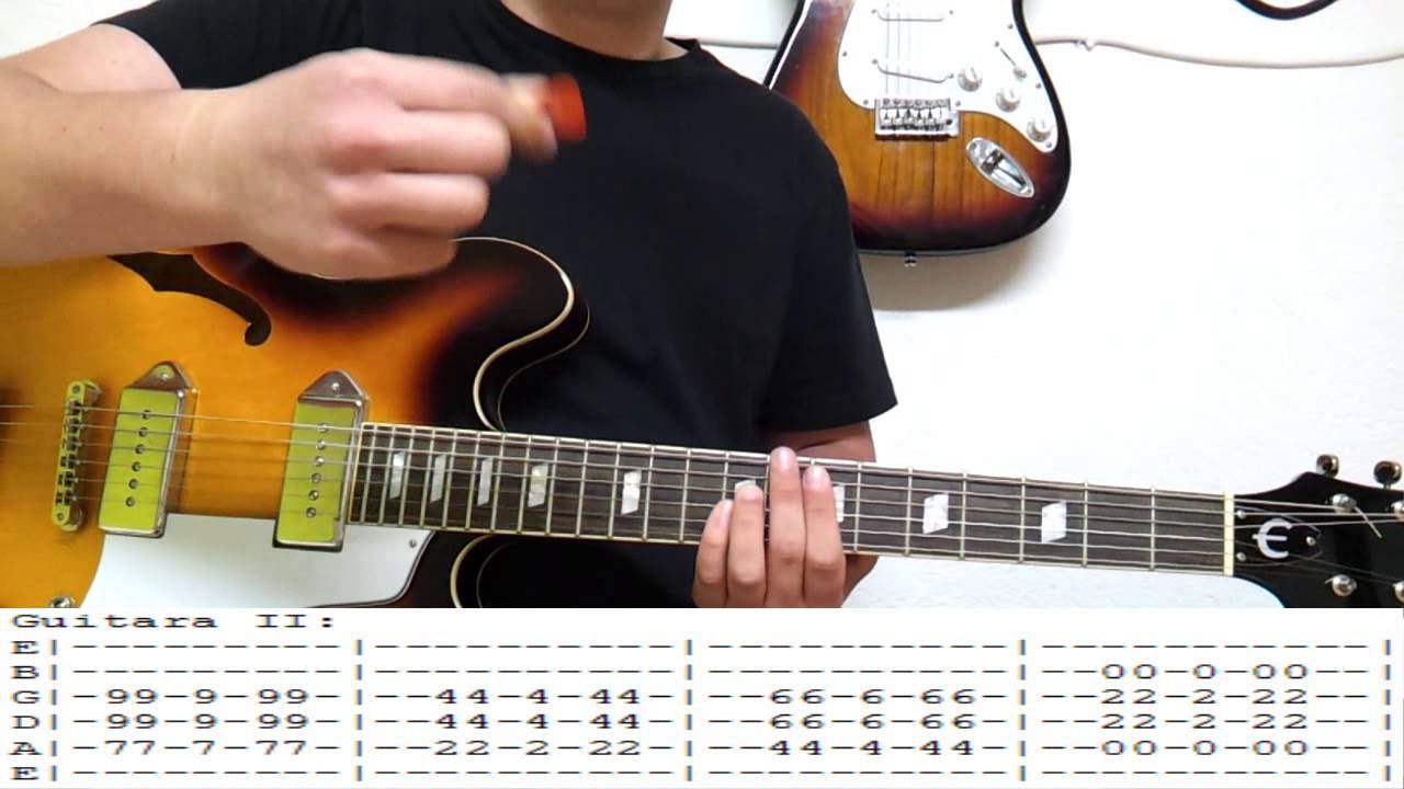Como Tocar With me de Sum 41 en Guitarra - COMPLETO y FÁCIL - FermiGuitarra
