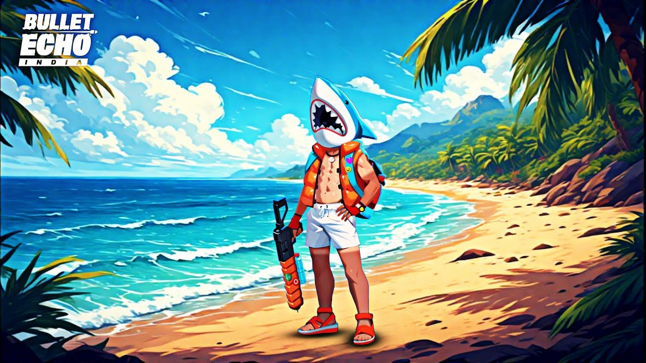 SHARKBOY DOC SKIN AND DIVINE GAMEPLAY IN BULLET ECHO INDIA