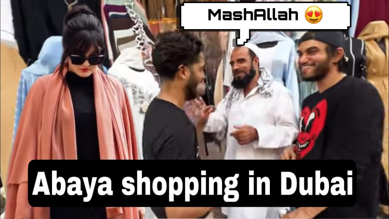 Abaya shopping in Dubai | dubai market | sameer mark