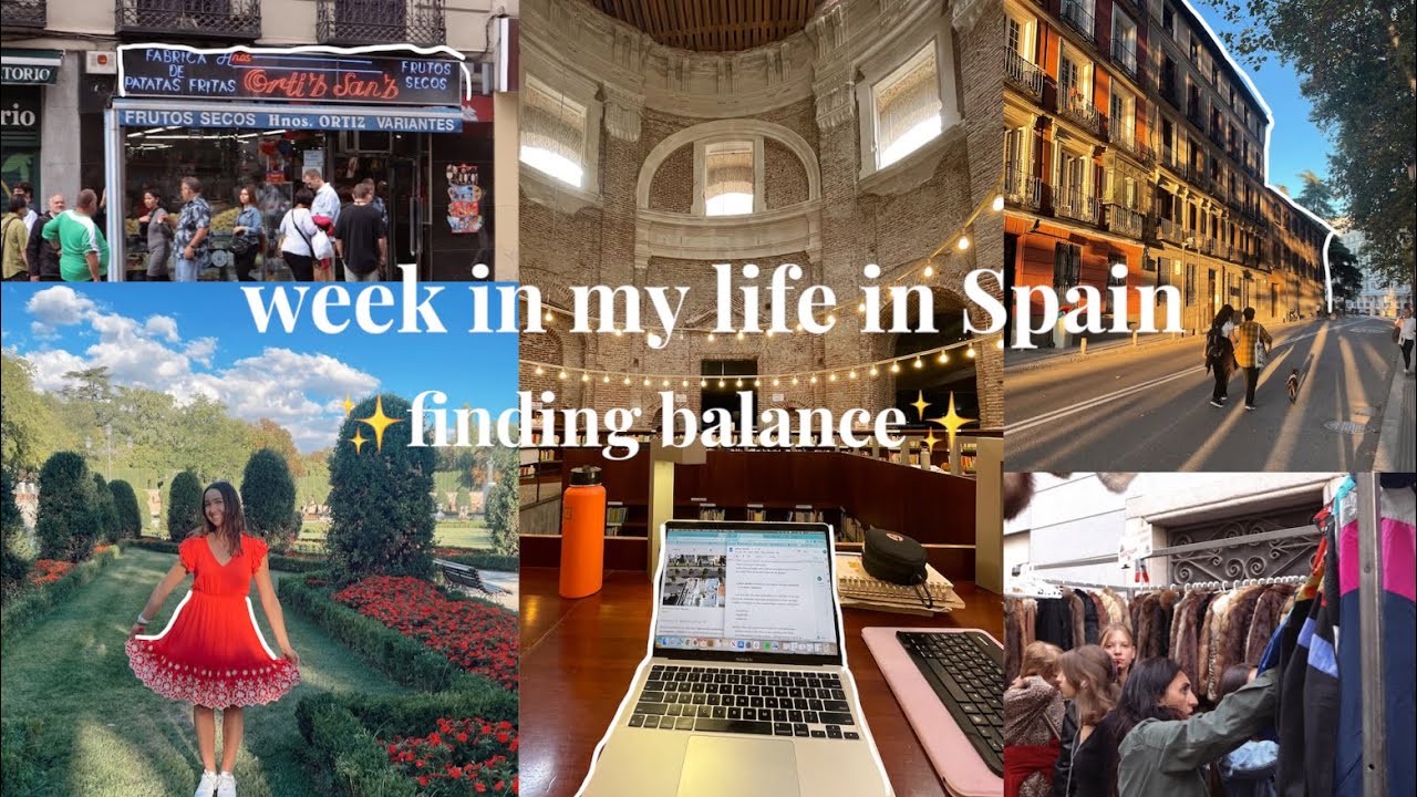 Week in my life VLOG | finding balance while studying abroad