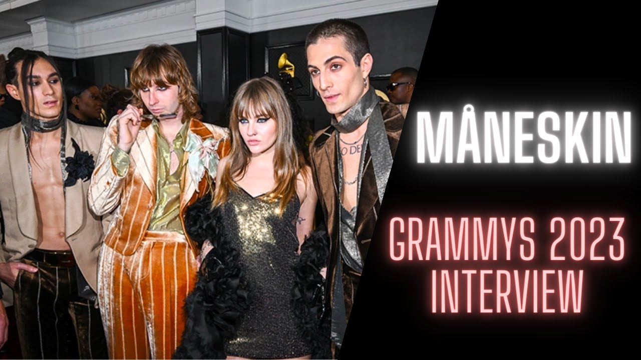 Måneskin Interview at The GRAMMYs 2023 - 