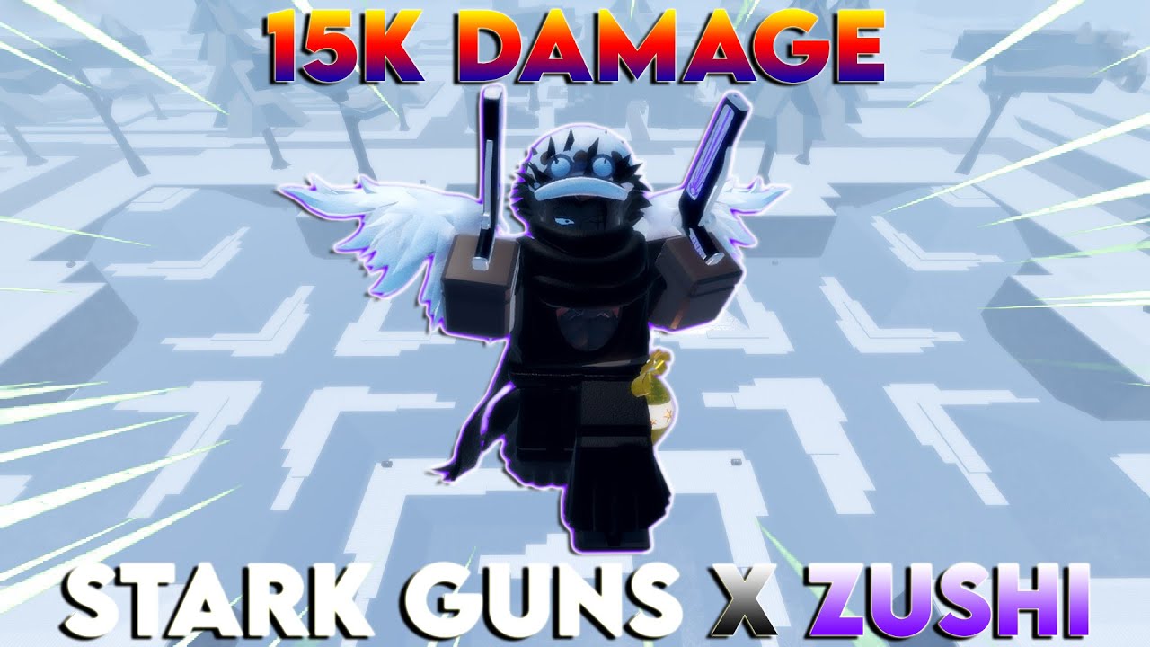 [GPO] STARK GUNS X ZUSHI HOW DO YOU BEAT THIS COMBO?! 15K DAMAGE GAME