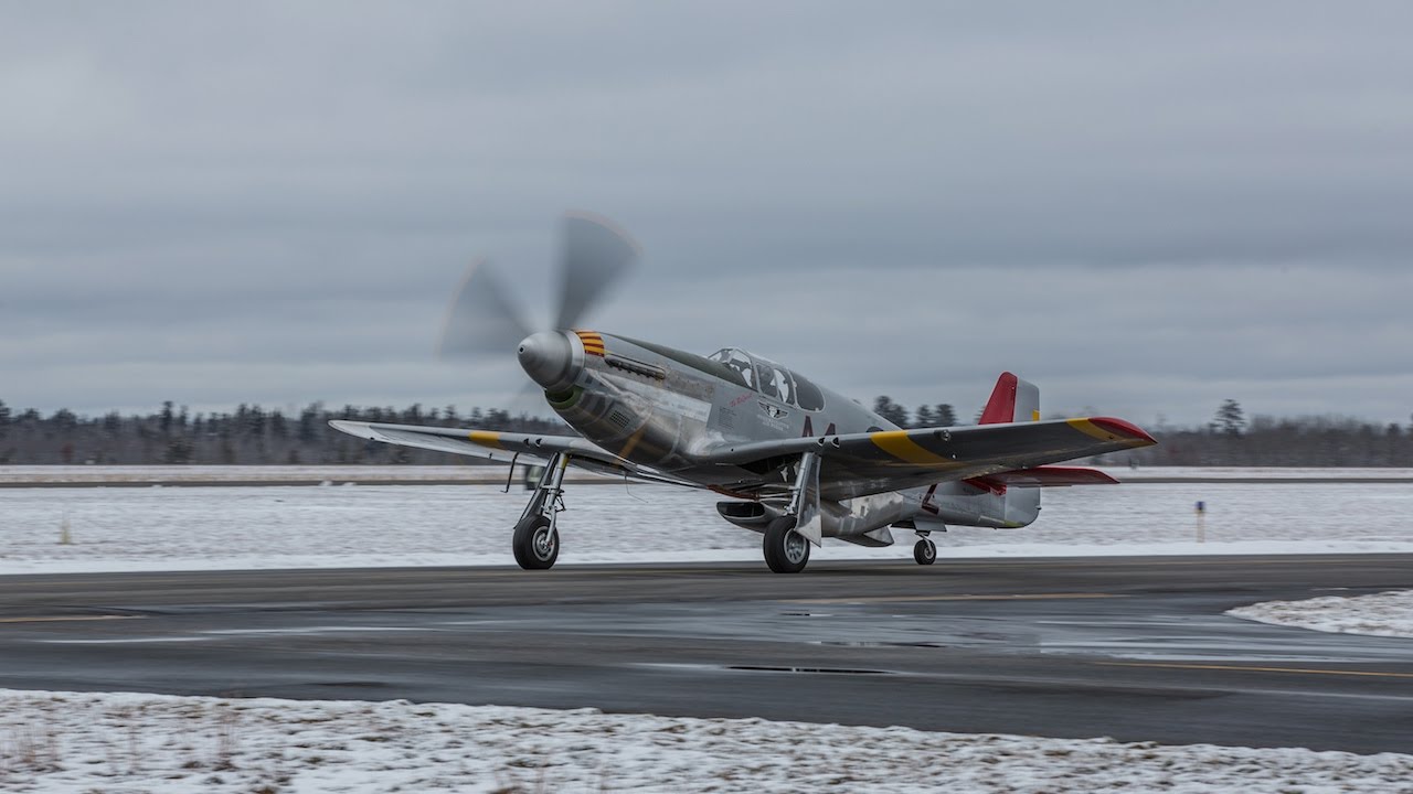 P-51C Mustang “Tuskegee Airmen” is Back in the Air