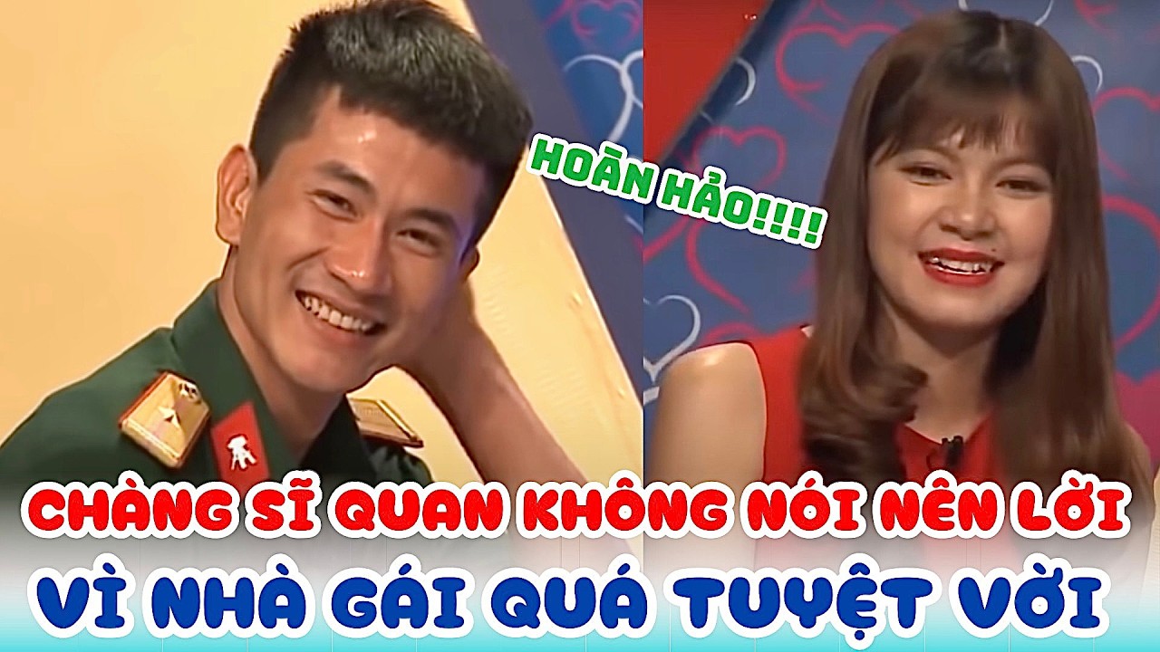 Mỹ nữ đẹp nhất chương trình hẹn hò làm anh bộ đội XẤU HỔ vì cả tiểu đoàn hò reo đòi BẤM NÚT HỘ