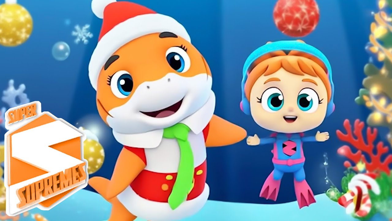 Rima De Natal Do Bebê Tubarão e Mais Músicas De Desenhos Animados