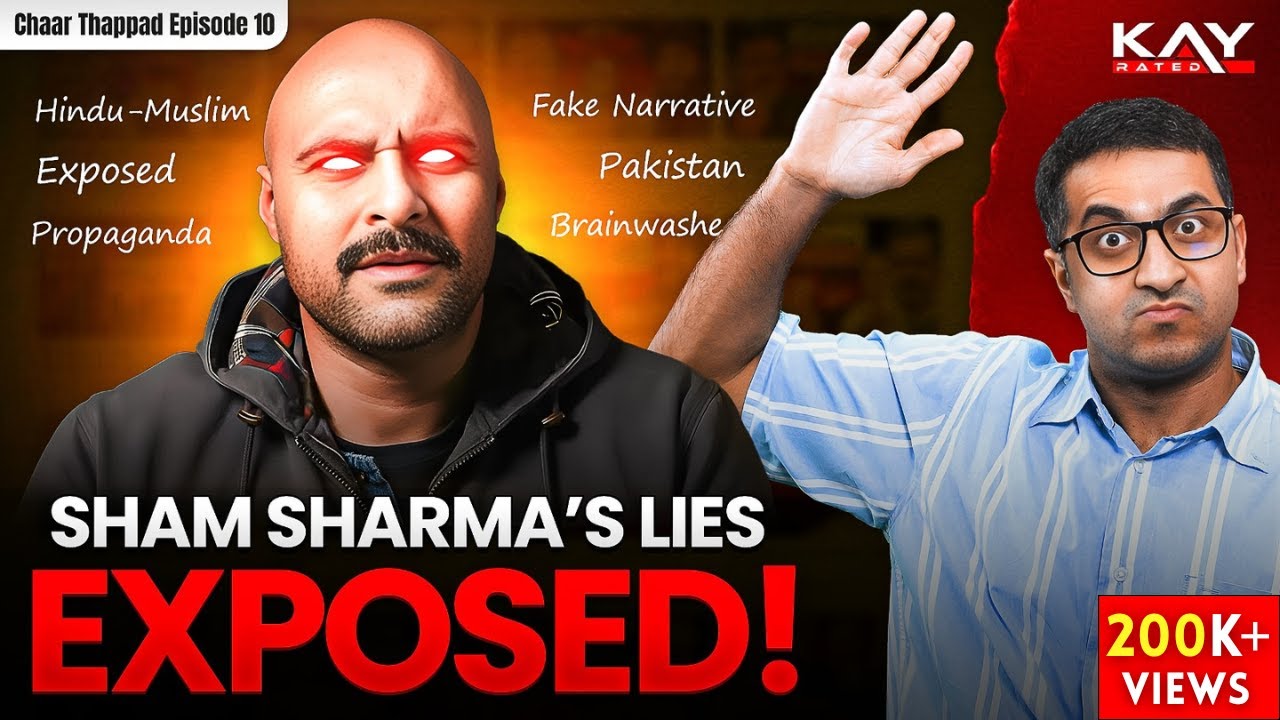 Sham Sharma EXPOSED! The Truth About Taliban & Pakistan Lies