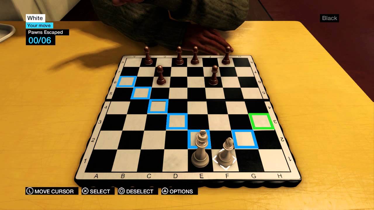 Watch Dogs Brandon Docks Chess games Part 1