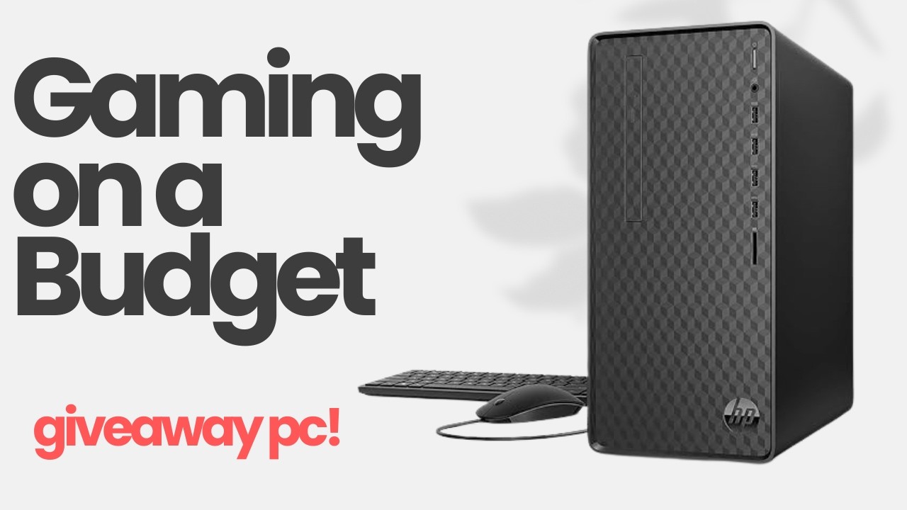 HP Budget Build Guide for 2026. Building the Giveaway PC