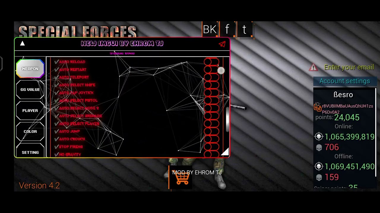 SFG2 VIP IMGUI MOD BY EHROM TJ SHOWCASE ⚡